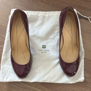 Kate Space purple pumps